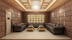 Mẫu phòng karaoke gia đình đẹp