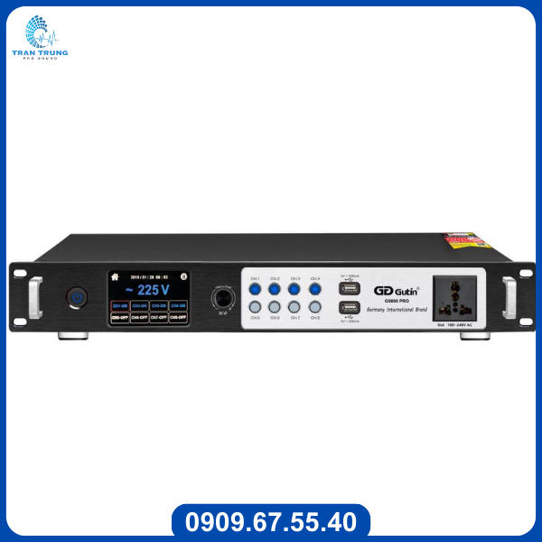 Quản lý nguồn Gutin G9800 Pro Black