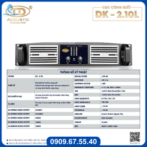 Cục đẩy TD Acoustic DK 2.10L