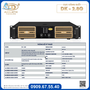 Cục đẩy TD Acoustic DK 2.8G