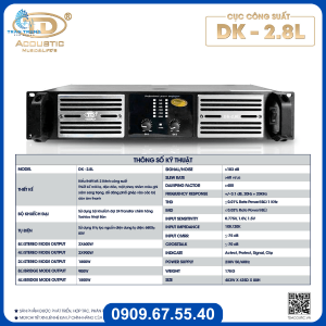 Cục đẩy TD Acoustic DK 2.8L