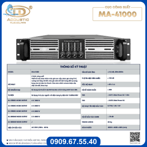 Cục đẩy TD Acoustic MA41000