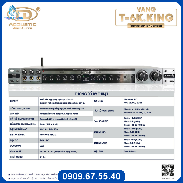 Vang Cơ TD T6K King