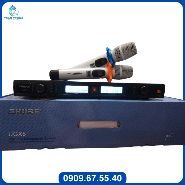 Micro Shure UGX8 chuẩn loại 1 Micro Shure UGX8 chuẩn loại 1