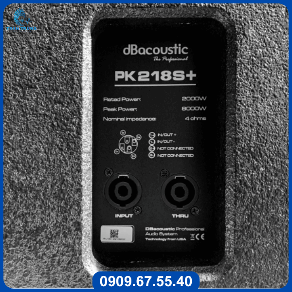Loa sub DB PK218 Loa sub DB PK218
