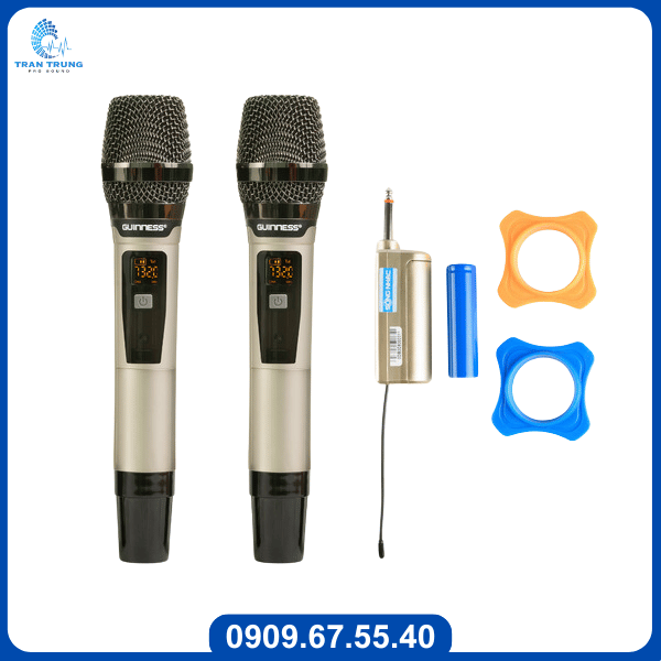 Micro không dây GUINNESS M-880D