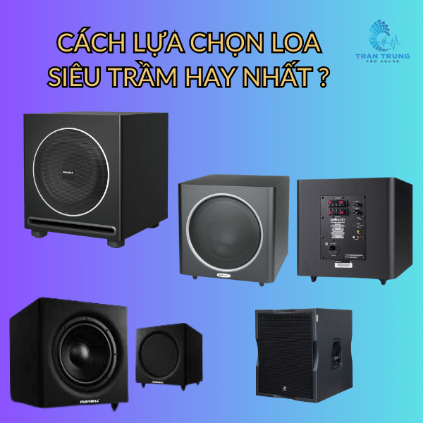 CÁCH LỰA CHỌN LOA SIÊU TRẦM HAY NHẤT