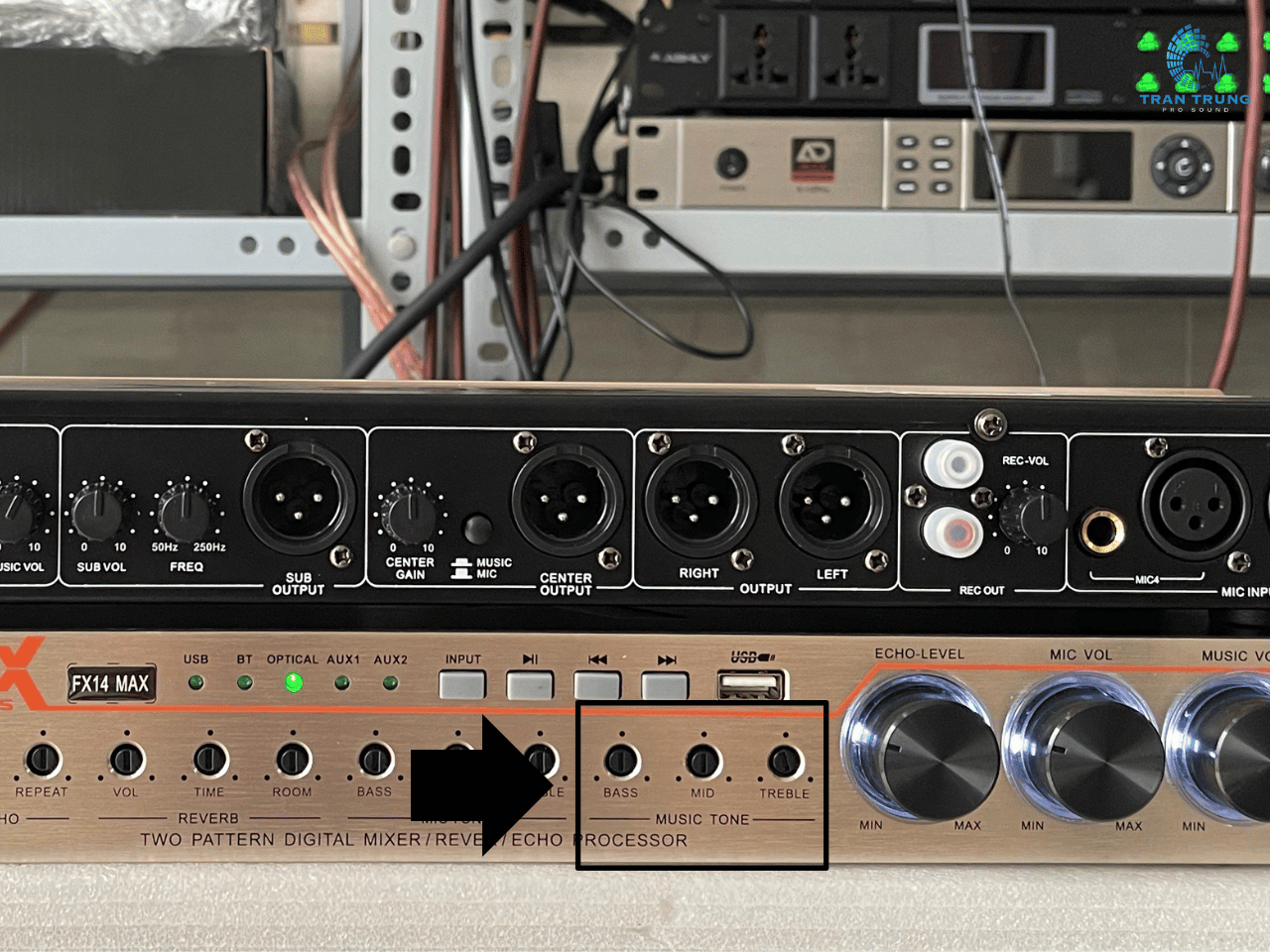 Điều chỉnh tone Music