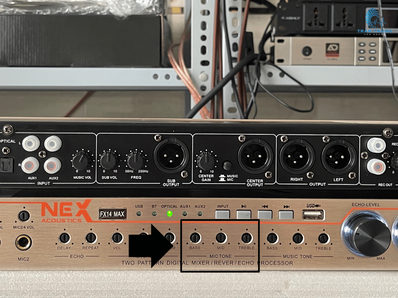 Điều chỉnh Mic Tone